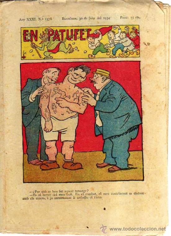 Tebeos: En Patufet. n&ordm; 1578. 1934. - Foto 1