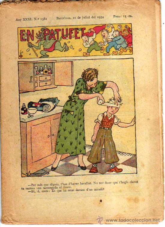 Tebeos: En Patufet. n&ordm; 1581. 1934. - Foto 1
