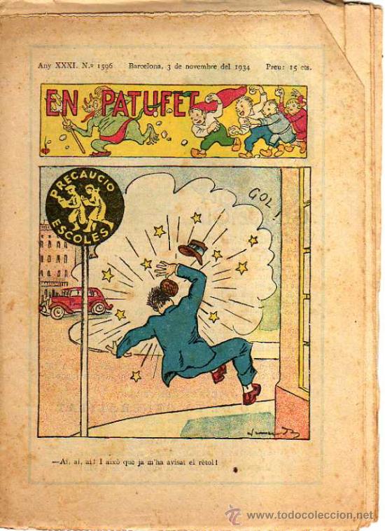 Tebeos: En Patufet. n&ordm; 1596. 1934. - Foto 1