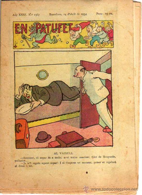 Tebeos: En Patufet. n&ordm; 1567. 1934. - Foto 1