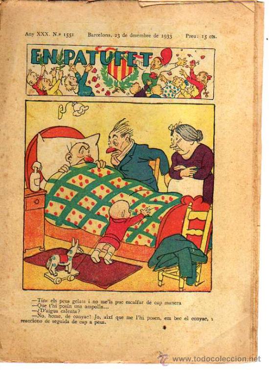 Tebeos: En Patufet. n&ordm; 1551. 1933. - Foto 1