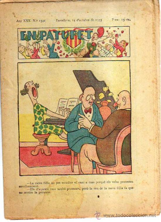 Tebeos: En Patufet. n&ordm; 1541. 1933. - Foto 1