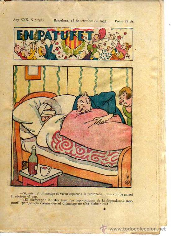 Tebeos: En Patufet. n&ordm; 1537. 1933. - Foto 1