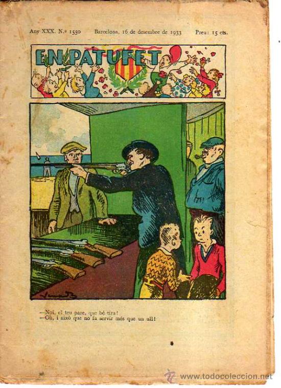 Tebeos: En Patufet. n&ordm; 1550. 1933. - Foto 1