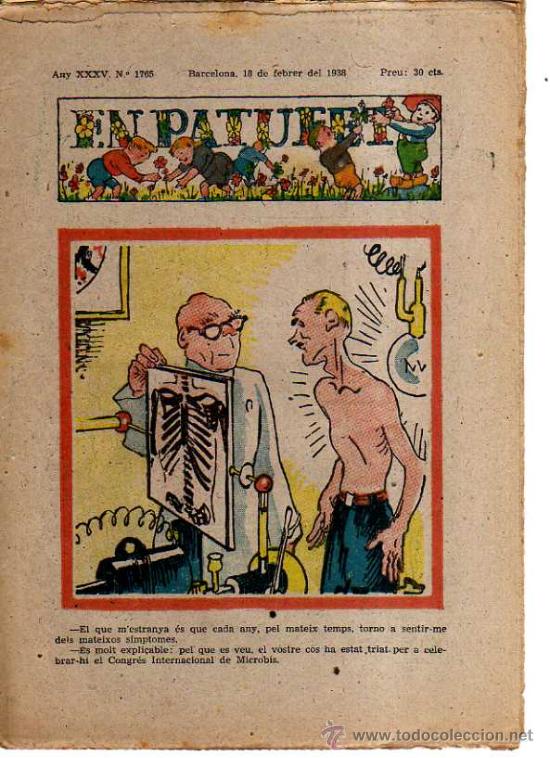 Tebeos: En Patufet. n&ordm; 1765. 1938. - Foto 1