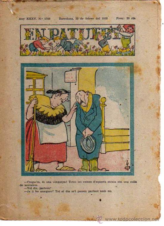 Tebeos: En Patufet. n&ordm; 1766. 1938. - Foto 1