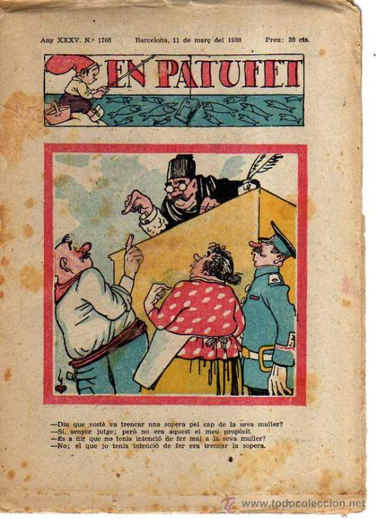 Tebeos: En Patufet. n&ordm; 1768. 1938. - Foto 1