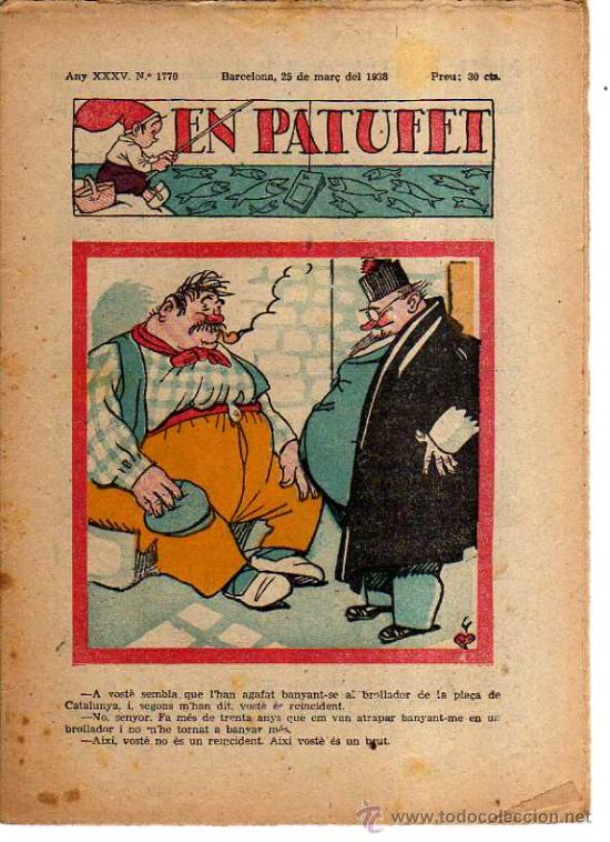 Tebeos: En Patufet. n&ordm; 1770. 1938. - Foto 1