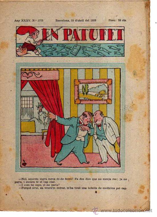 Tebeos: En Patufet. n&ordm; 1773. 1938. - Foto 1