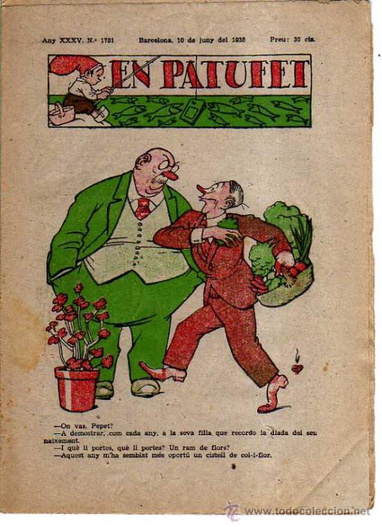 Tebeos: En Patufet. n&ordm; 1781. 1938. - Foto 1