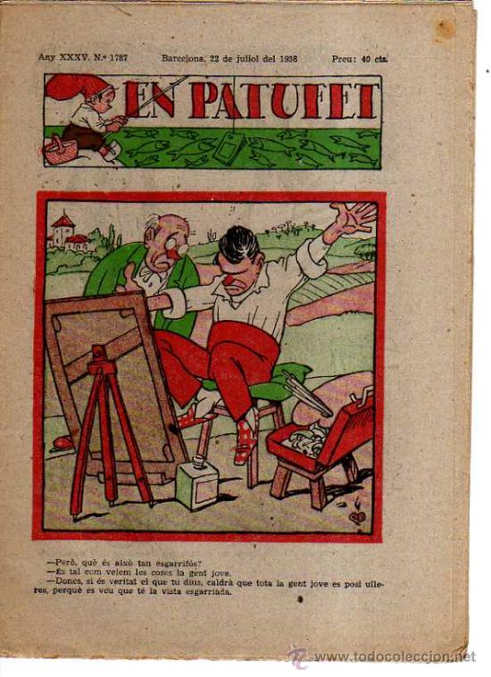 Tebeos: En Patufet. n&ordm; 1787. 1938. - Foto 1