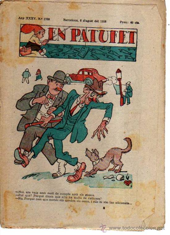 Tebeos: En Patufet. n&ordm; 1789. 1938. - Foto 1