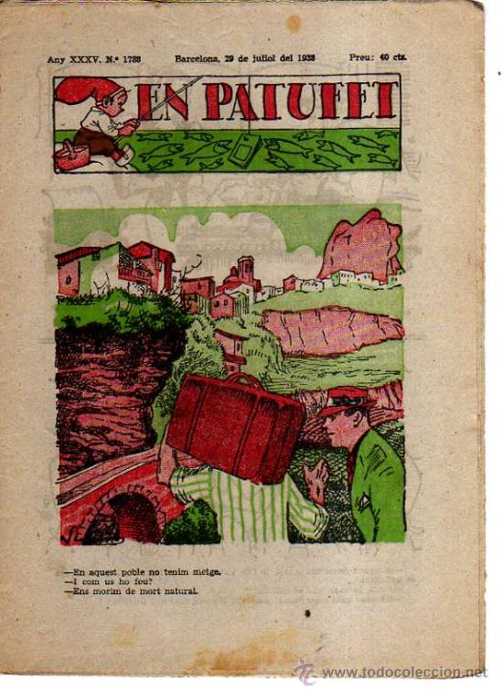 Tebeos: En Patufet. n&ordm; 1788. 1938. - Foto 1