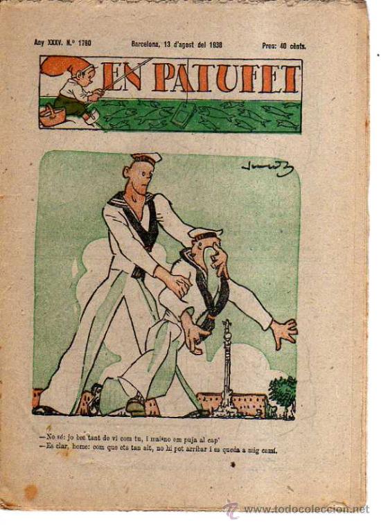 Tebeos: En Patufet. n&ordm; 1790. 1938. - Foto 1