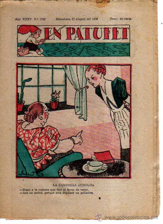 Tebeos: En Patufet. n&ordm; 1792. 1938. - Foto 1