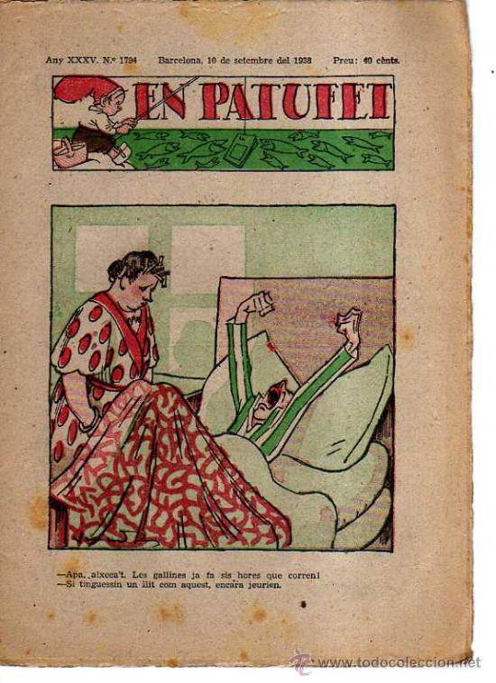 Tebeos: En Patufet. n&ordm; 1794. 1938. - Foto 1