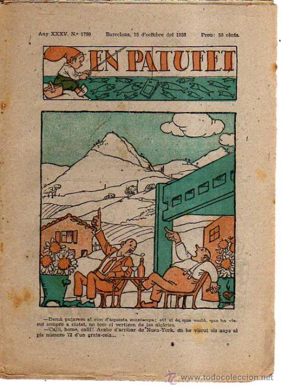 Tebeos: En Patufet. n&ordm; 1799. 1938. - Foto 1