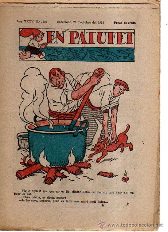 Tebeos: En Patufet. n&ordm; 1801. 1938. - Foto 1