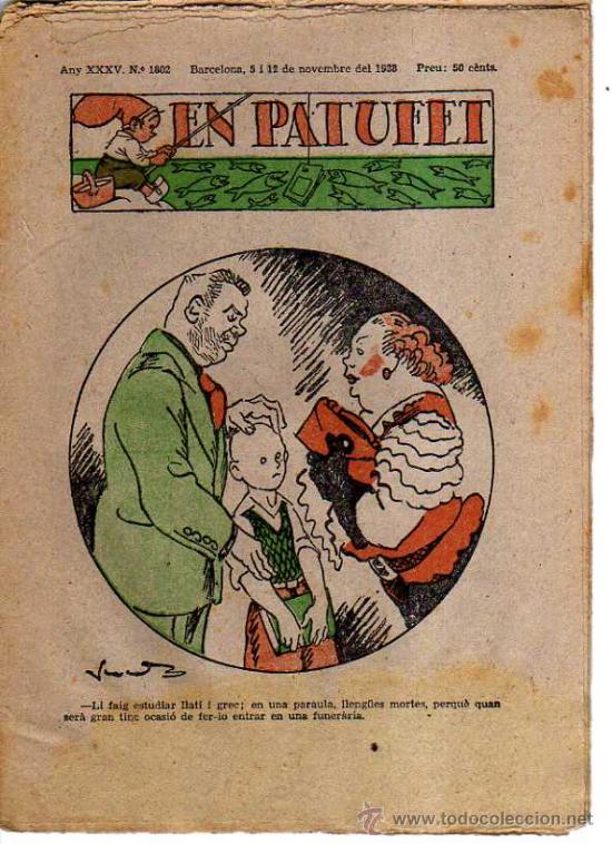 Tebeos: En Patufet. n&ordm; 1802. 1938. - Foto 1