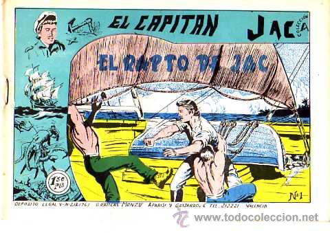 Tebeos: El Capitan Jac (Monzu) N&ordm; 1 Serie-A - Foto 1