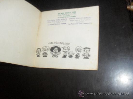 Tebeos: MINIMAFALDA N&ordm; 1. AL FIN SOLOS. EDITORIAL LUMEN. MAFALDA - Foto 3