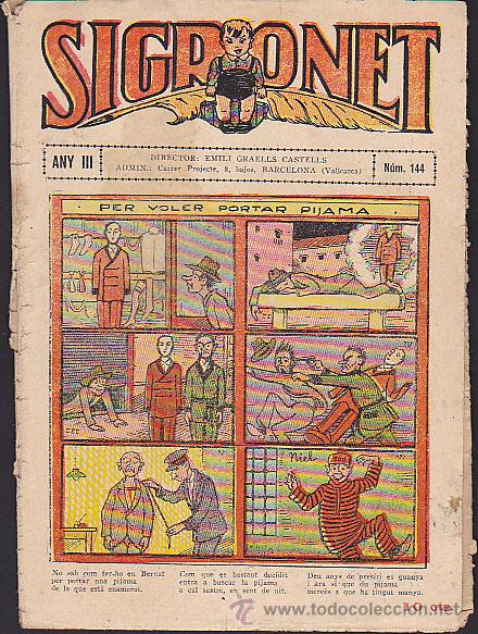 Tebeos: COMIC SIGRONET N&ordm; 144 - Foto 1