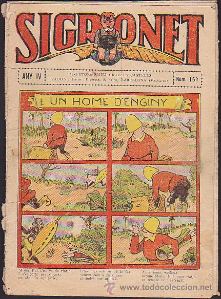Tebeos: COMIC SIGRONET N&ordm; 150 - Foto 1