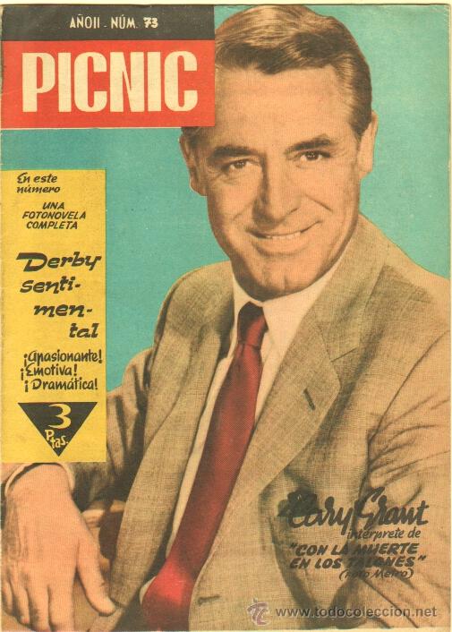 Tebeos: PICNIC N&ordm; 73 - A&Ntilde;O 1958 - CARY GRANT - - Foto 1