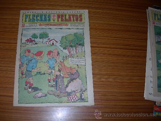 Tebeos: FLECHAS Y PELAYOS    N&ordm; 256   DE FE Y JONS - Foto 1