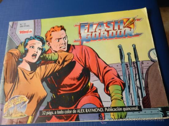 Tebeos: FLASH GORDON, NUM. 12, EDICI&Oacute;N HIST&Oacute;RICA - Foto 1