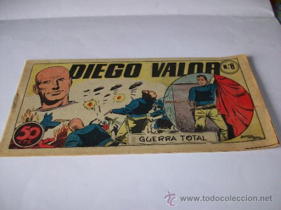 Tebeos: DIEGO VALOR (ORIGINAL), N&ordm; 8 - Foto 1