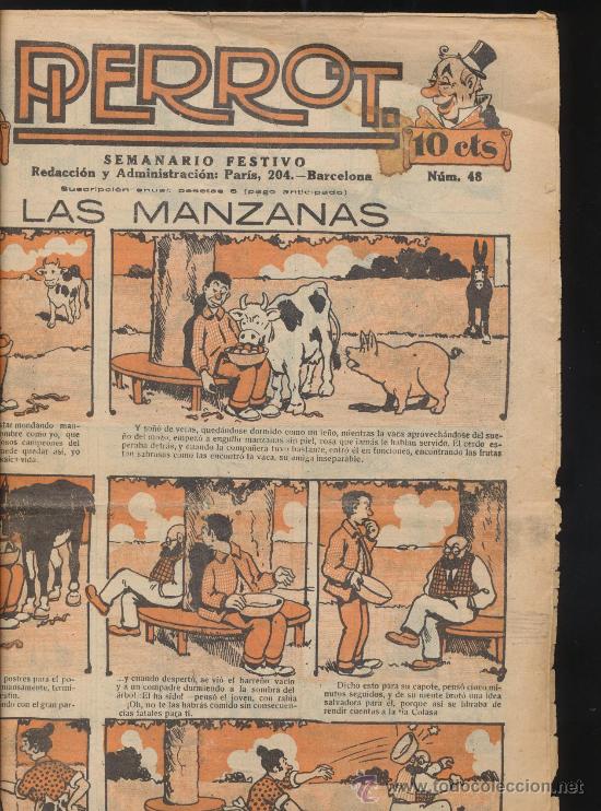 Tebeos: Pierrot n&ordm;  48. M. Pi&ntilde;ol 1923. - Foto 2