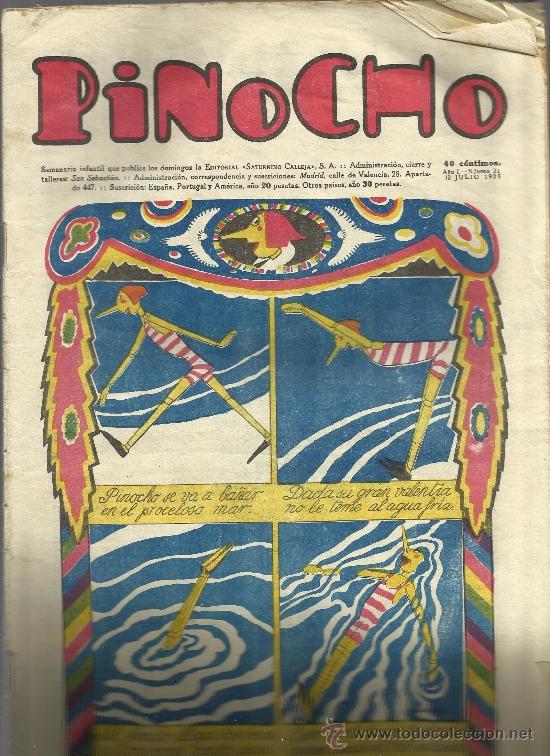 Tebeos: PINOCHO DE CALLEJA N&ordm; 21 - Foto 1