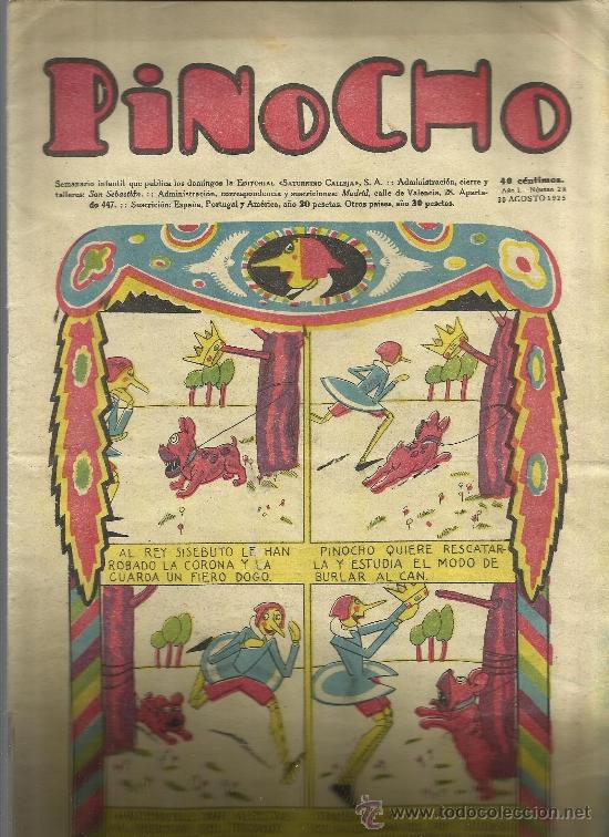 Tebeos: PINOCHO DE CALLEJA N&ordm; 28 - Foto 1
