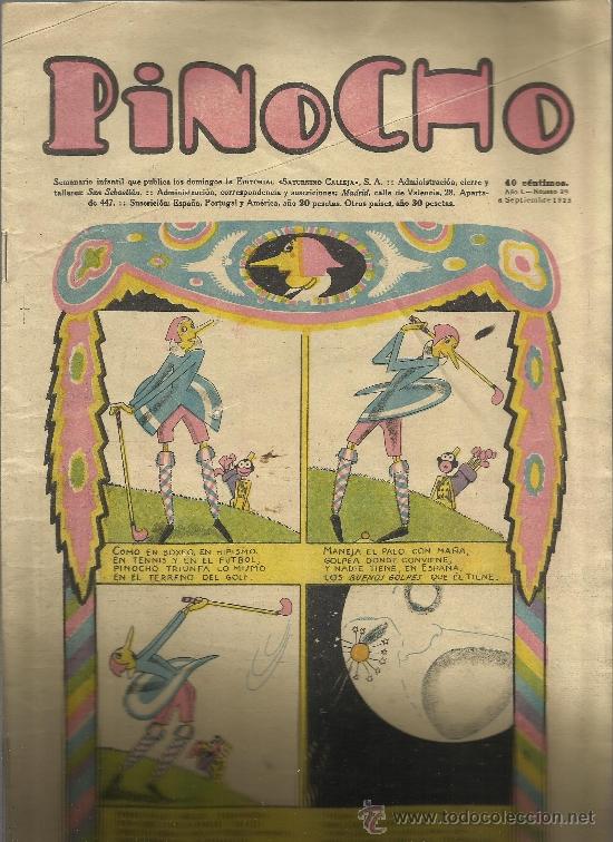 Tebeos: PINOCHO DE CALLEJA N&ordm; 29 - Foto 1
