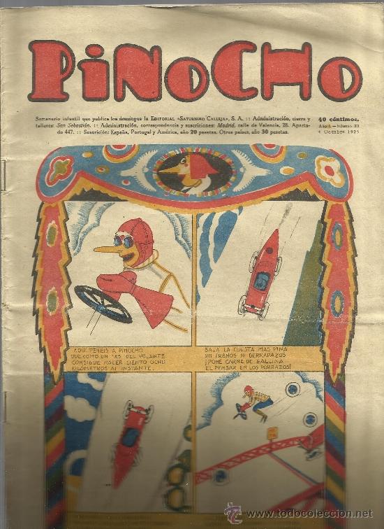 Tebeos: PINOCHO DE CALLEJA N&ordm; 33 - Foto 1