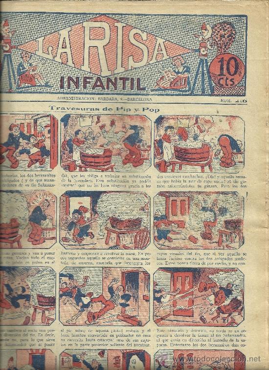 Tebeos: LA RISA INFANTIL N&ordm; 216 - Foto 1