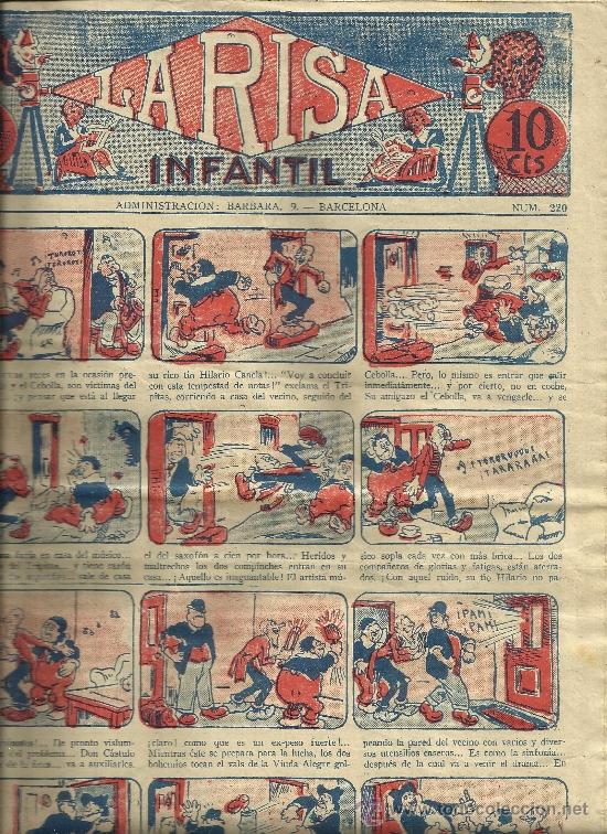Tebeos: LA RISA INFANTIL N&ordm; 220 - Foto 1