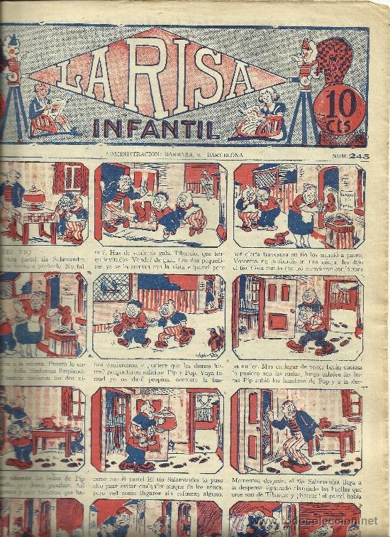 Tebeos: LA RISA INFANTIL N&ordm; 245 - Foto 1
