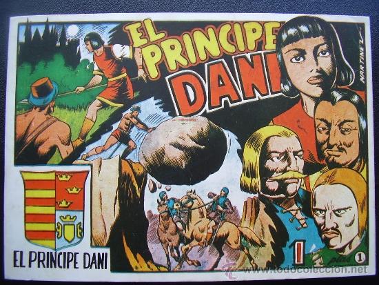 Tebeos: EL PRINCIPE DANI, RETAPADO CON LOS 10 PRIMEROS N&Uacute;MEROS - Foto 1