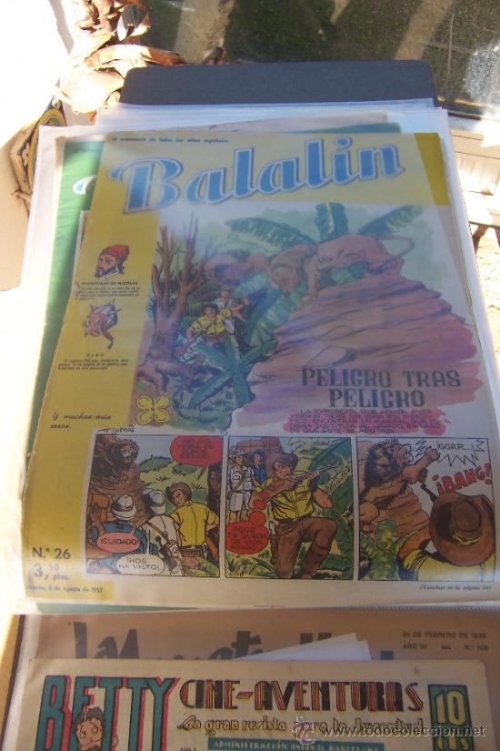 Tebeos: fet y jons balalin n&ordm; 13-26 y 27 1&ordf; &eacute;poca gran formato - Foto 2