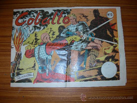 Tebeos: COBALTO    N&ordm; 5  DE SIMBOLO EPOCA SATURNO - Foto 1