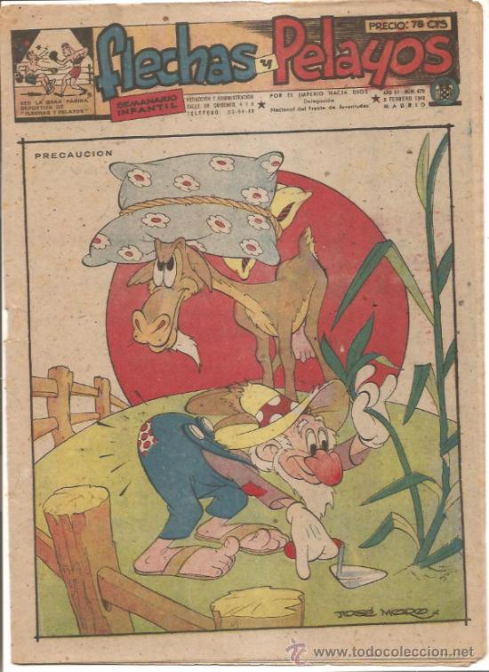 Tebeos: FLECHAS Y PELAYOS N&ordm; 473 - Foto 1