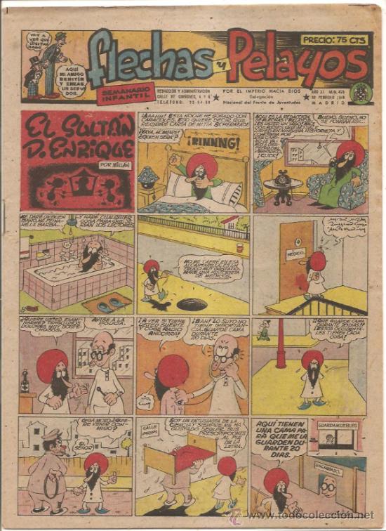 Tebeos: FLECHAS Y PELAYOS N&ordm; 475 - Foto 1