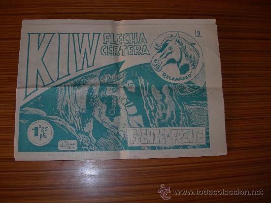Tebeos: KIW FLECHA CERTERA N&ordm; 9 DE SIMBOLO EPOCA SATURNO - Foto 2