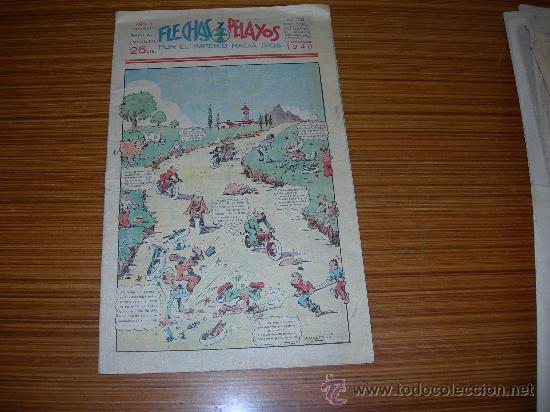 Tebeos: FLECHAS Y PELAYOS N&ordm; 103 DE FE Y JONS - Foto 1