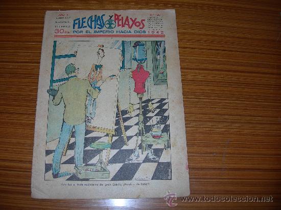 Tebeos: FLECHAS Y PELAYOS N&ordm; 180 DE FE Y JONS - Foto 1