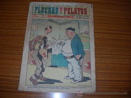 Tebeos: FLECHAS Y PELAYOS N&ordm; 199 DE FE Y JONS - Foto 1