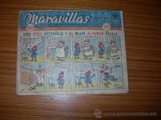 Giornalini: MARAVILLAS       N&ordm; 59   DE FE Y JONS