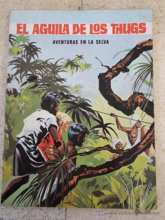 Tebeos: AVENTURAS EN LA SELVA N&ordm; 1 : EL AGUILA DE LOS THUGS ED. EUREDIT (1969) - Foto 1